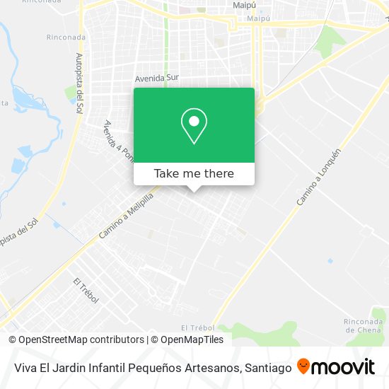 Viva El Jardin Infantil Pequeños Artesanos map