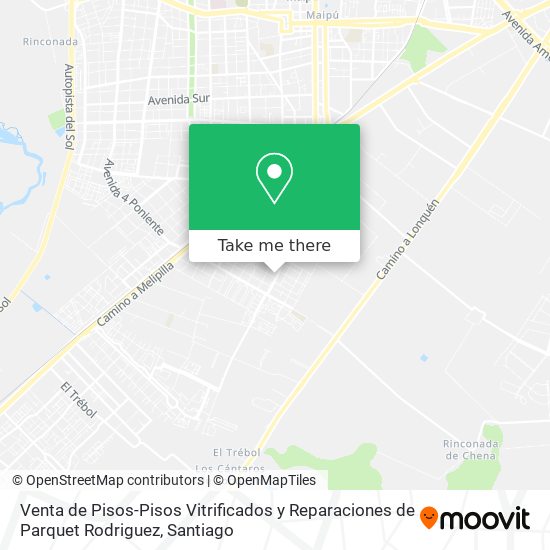Venta de Pisos-Pisos Vitrificados y Reparaciones de Parquet Rodriguez map