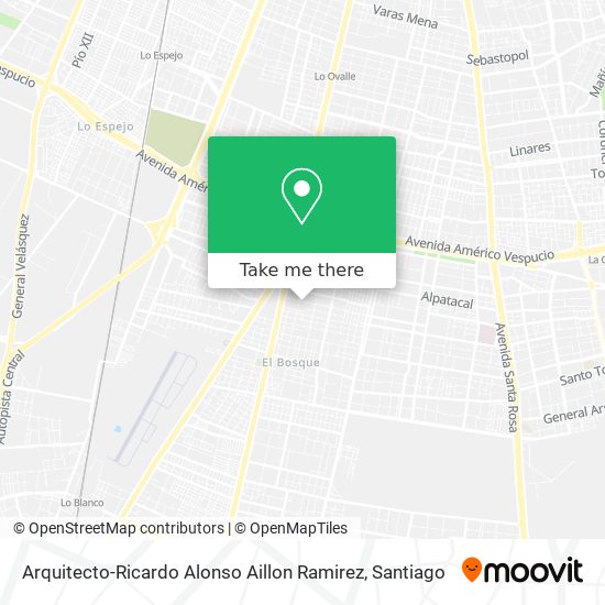 Arquitecto-Ricardo Alonso Aillon Ramirez map