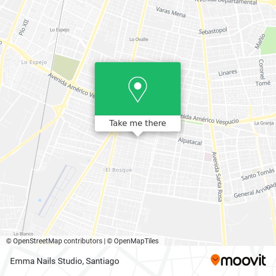 Emma Nails Studio map