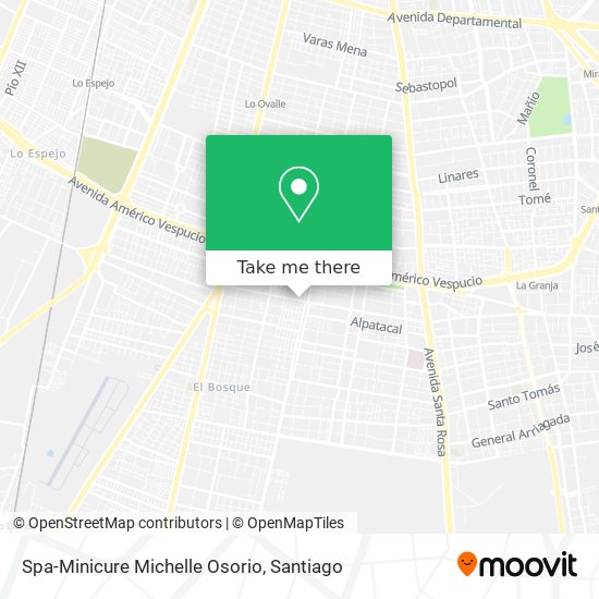 Spa-Minicure Michelle Osorio map