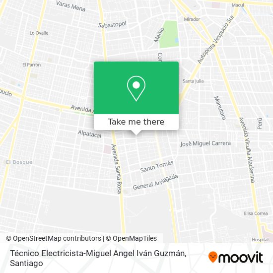 Mapa de Técnico Electricista-Miguel Angel Iván Guzmán