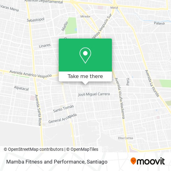 Mamba Fitness and Performance map