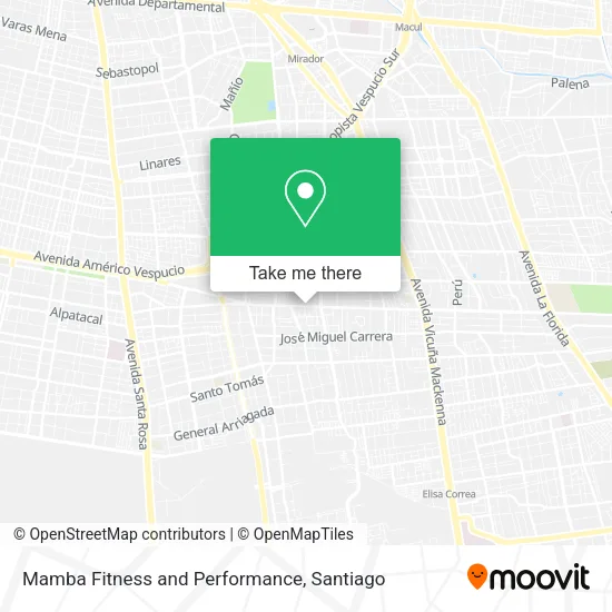 Mamba Fitness and Performance map