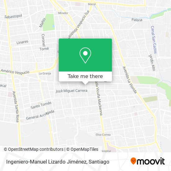 Mapa de Ingeniero-Manuel Lizardo Jiménez
