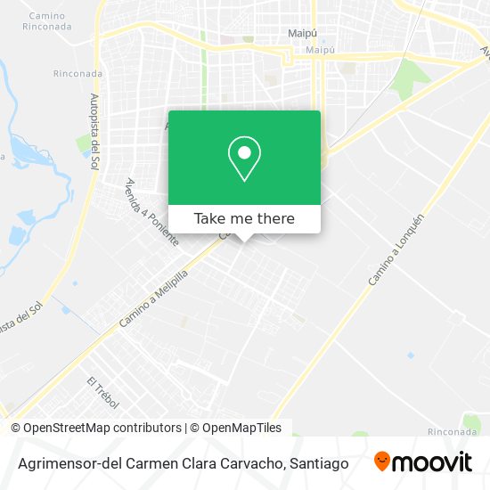 Mapa de Agrimensor-del Carmen Clara Carvacho