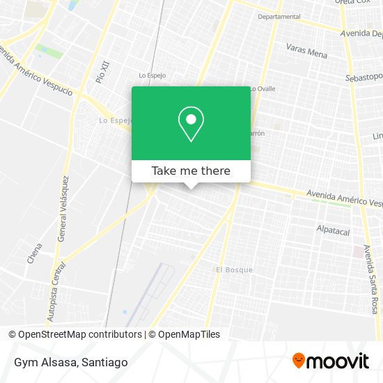 Mapa de Gym Alsasa