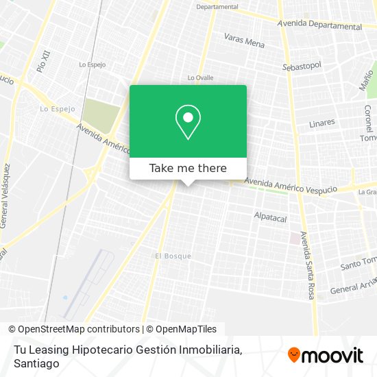 Mapa de Tu Leasing Hipotecario Gestión Inmobiliaria