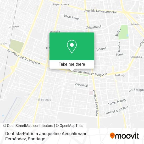 Dentista-Patricia Jacqueline Aeschlimann Fernández map