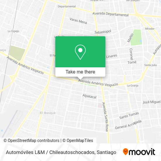 Automóviles L&M / Chileautoschocados map