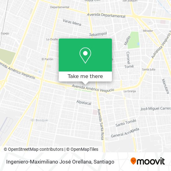 Mapa de Ingeniero-Maximiliano José Orellana