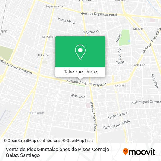 Venta de Pisos-Instalaciones de Pisos Cornejo Galaz map