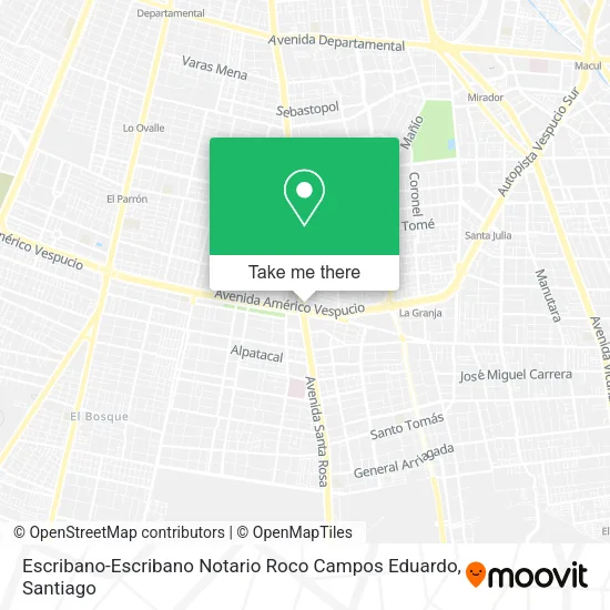 Escribano-Escribano Notario Roco Campos Eduardo map
