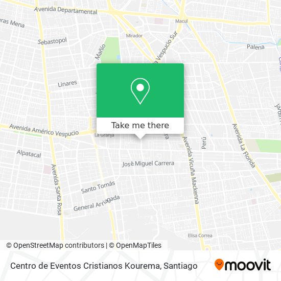 Centro de Eventos Cristianos Kourema map