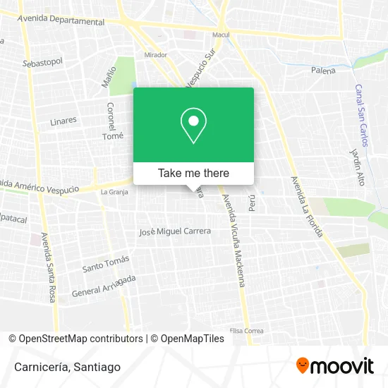 Carnicería map
