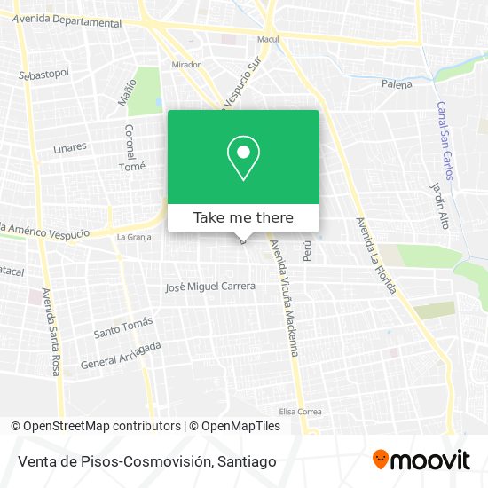Mapa de Venta de Pisos-Cosmovisión