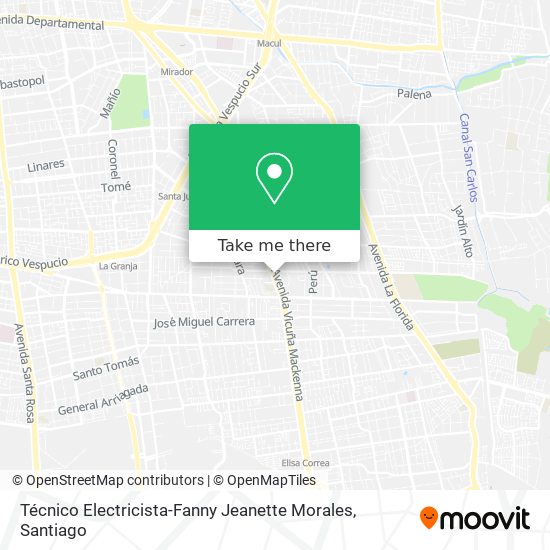 Mapa de Técnico Electricista-Fanny Jeanette Morales