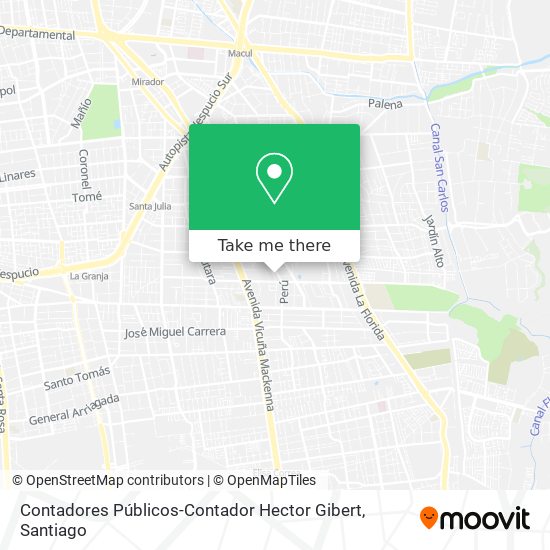 Mapa de Contadores Públicos-Contador Hector Gibert