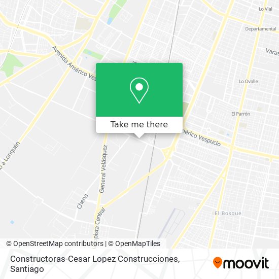 Constructoras-Cesar Lopez Construcciones map
