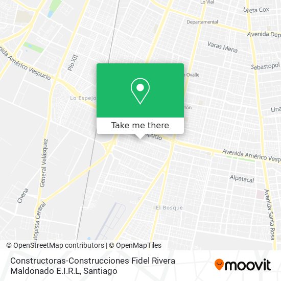 Constructoras-Construcciones Fidel Rivera Maldonado E.I.R.L map
