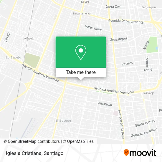 Iglesia Cristiana map