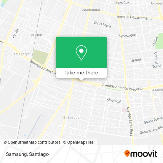 Samsung map