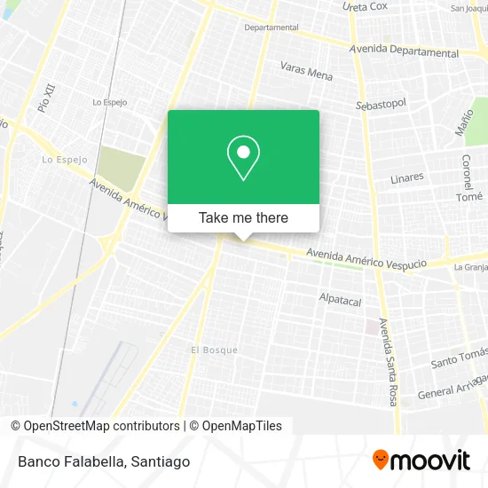 Banco Falabella map