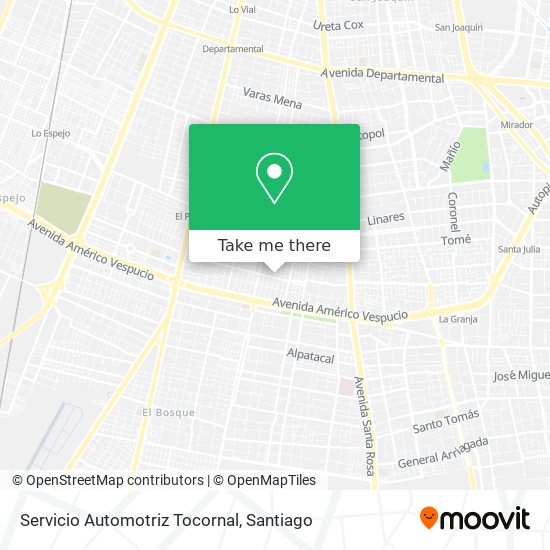 Servicio Automotriz Tocornal map