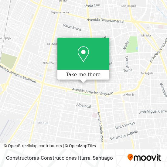 Mapa de Constructoras-Construcciones Iturra