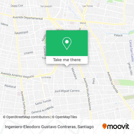 Ingeniero-Eleodoro Gustavo Contreras map