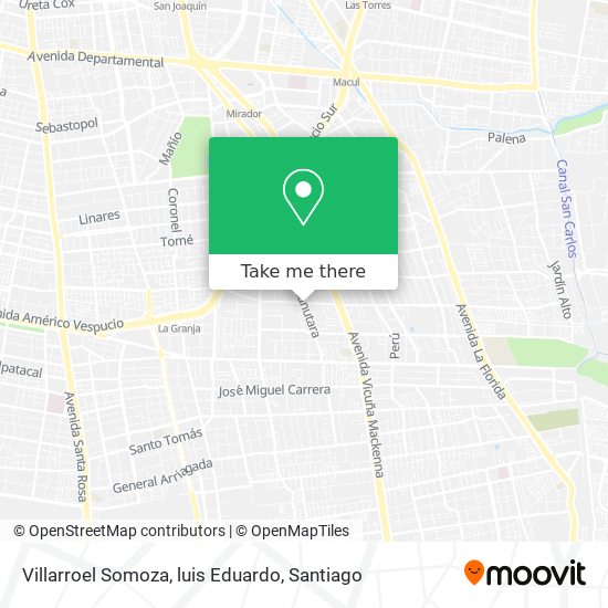 Villarroel Somoza, luis Eduardo map