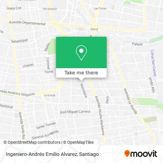 Mapa de Ingeniero-Andrés Emilio Alvarez