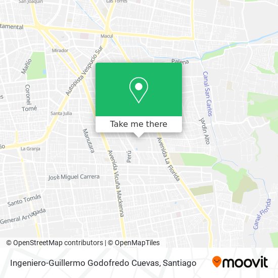 Mapa de Ingeniero-Guillermo Godofredo Cuevas