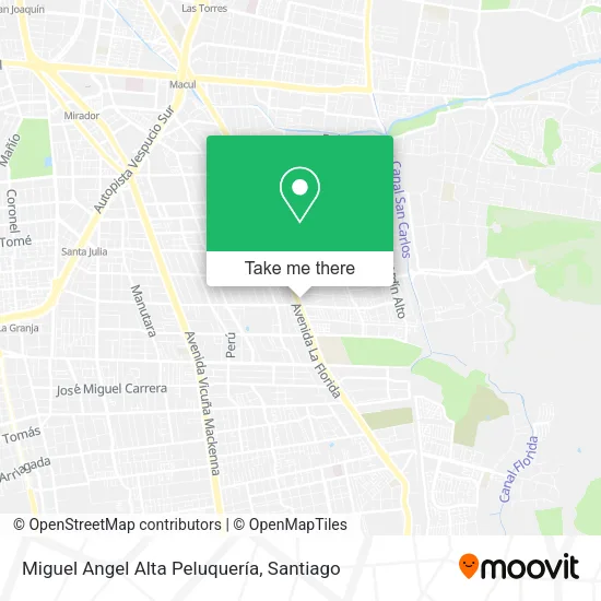 Miguel Angel Alta Peluquería map