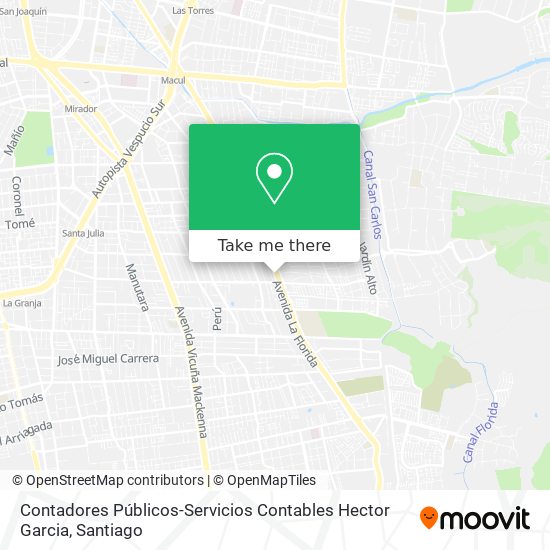 Mapa de Contadores Públicos-Servicios Contables Hector Garcia