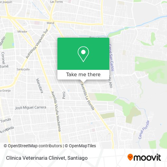 Clínica Veterinaria Clinivet map