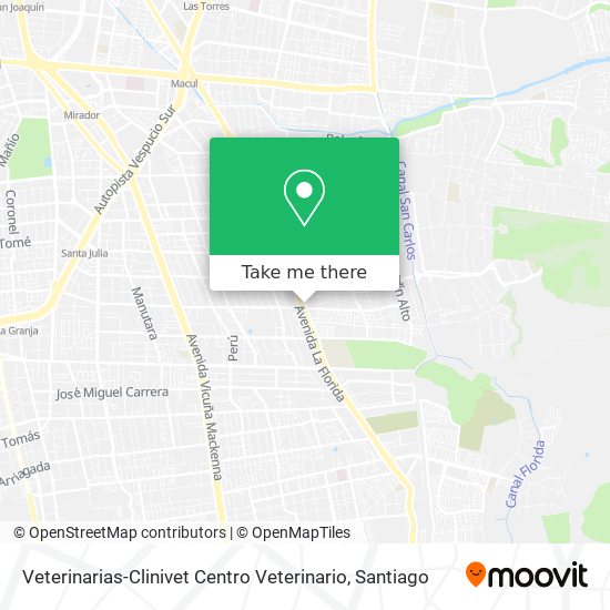 Veterinarias-Clinivet Centro Veterinario map