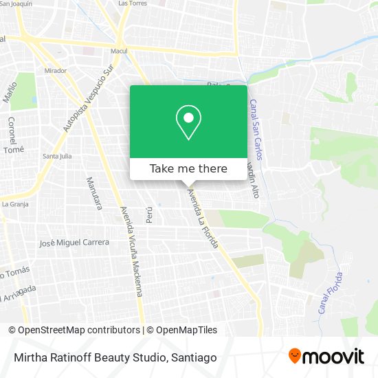 Mirtha Ratinoff Beauty Studio map