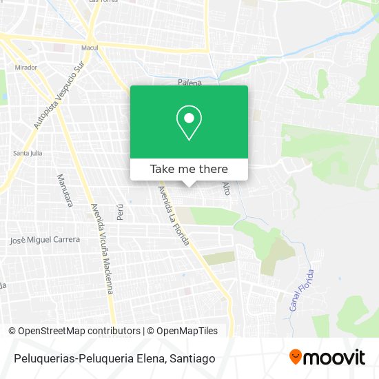 Mapa de Peluquerias-Peluqueria Elena