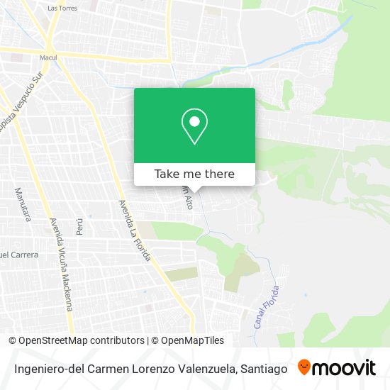 Ingeniero-del Carmen Lorenzo Valenzuela map