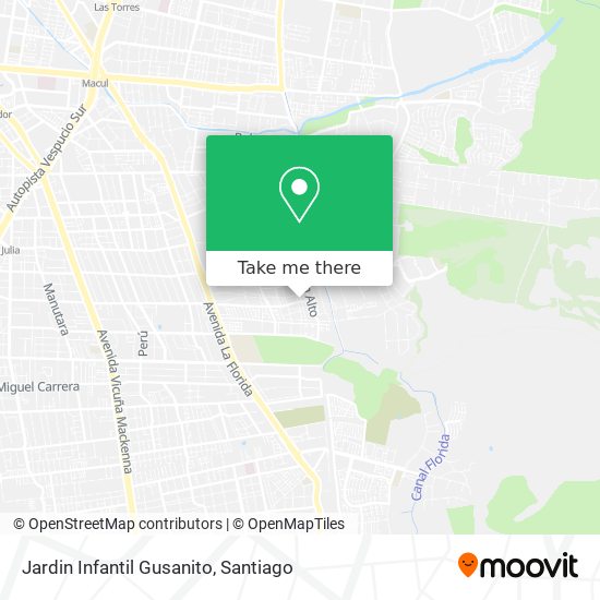 Mapa de Jardin Infantil Gusanito