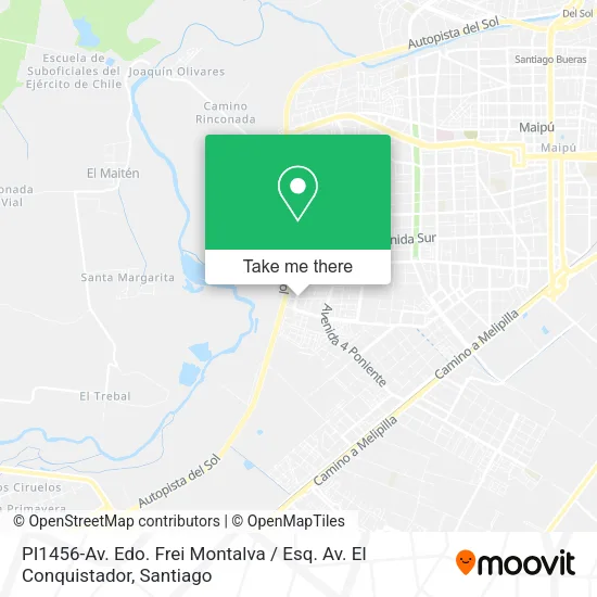 PI1456-Av. Edo. Frei Montalva / Esq. Av. El Conquistador map