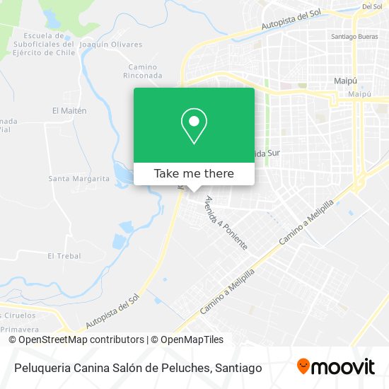 Peluqueria Canina Salón de Peluches map