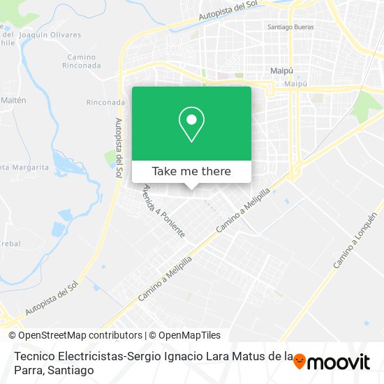 Tecnico Electricistas-Sergio Ignacio Lara Matus de la Parra map