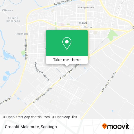 Crossfit Malamute map