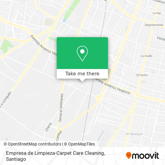 Empresa de Limpieza-Carpet Care Cleaning map
