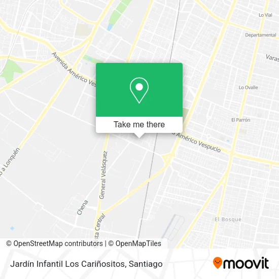 Jardín Infantil Los Cariñositos map
