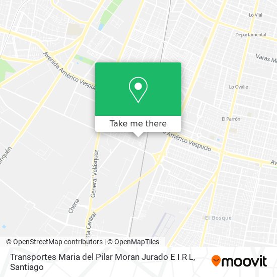 Transportes Maria del Pilar Moran Jurado E I R L map