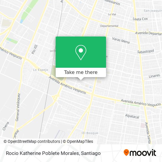 Rocio Katherine Poblete Morales map