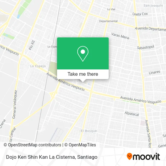 Dojo Ken Shin Kan La Cisterna map